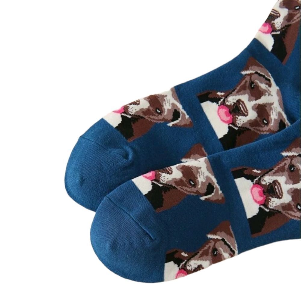 Dog Pattern Novelty Socks - Picture 3 of 5